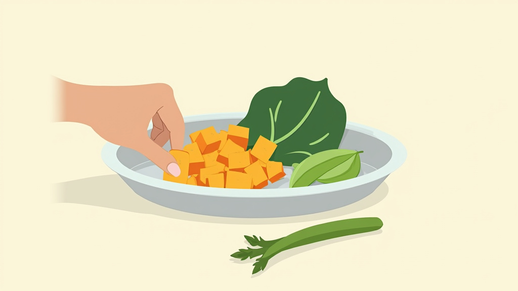 Safer vegetable alternatives to asparagus for a bearded dragon's diet.