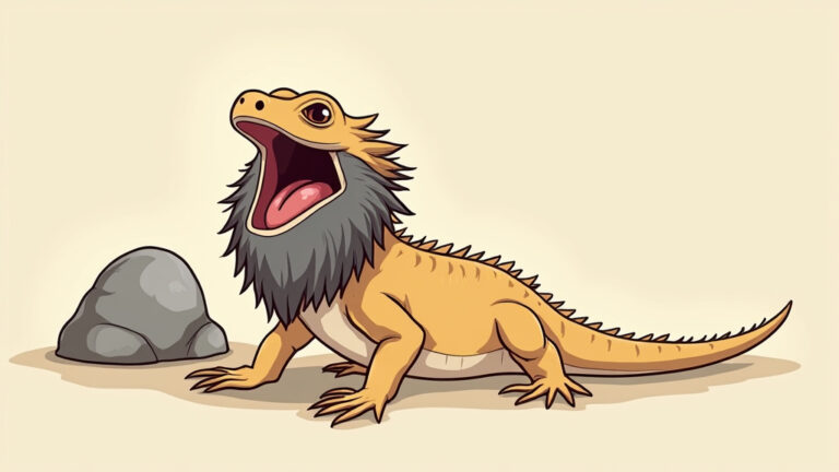 Why Your Bearded Dragon’s Mouth Is Open: Serious vs Normal
