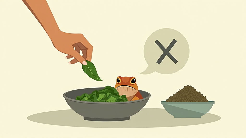 Avoiding common mistakes when feeding fresh sage to a bearded dragon.