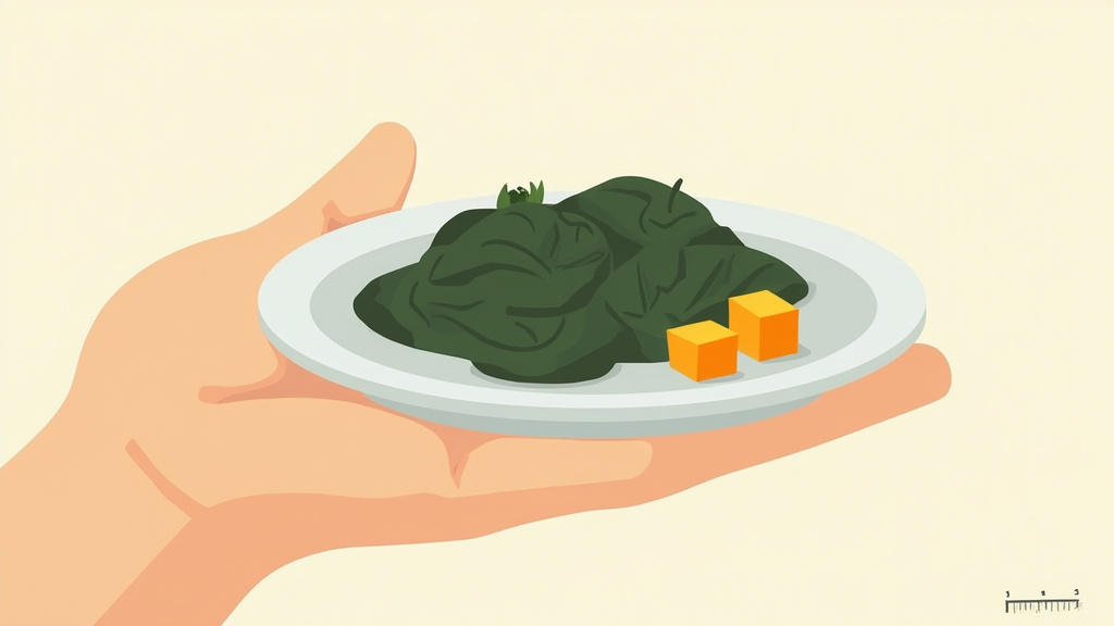 Proper mango portion size of two small cubes for an adult bearded dragon.
