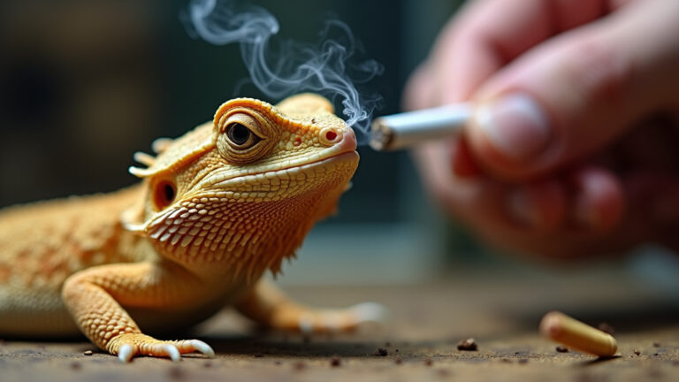 Can I Smoke Near My Bearded Dragon? Essential Safety Guide
