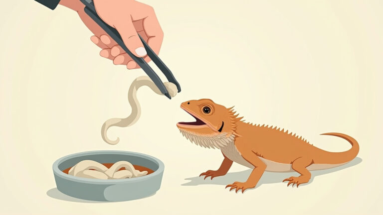 Feeding Live Silkworms to Bearded Dragons: The Full Guide