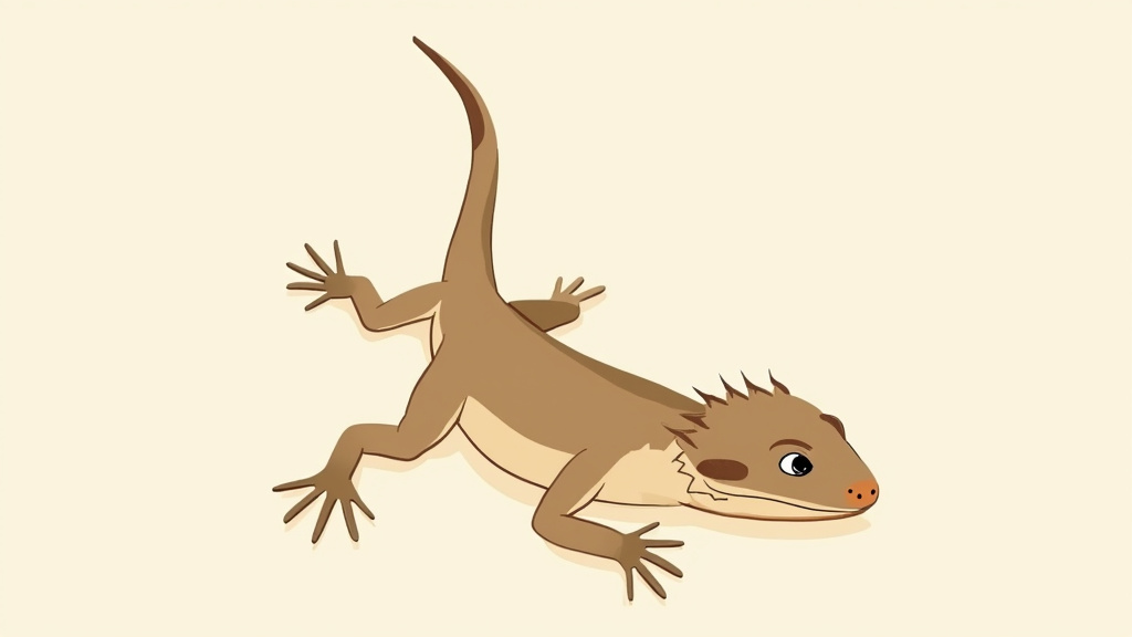 Bearded dragon arm waving behavior, a slow circular forelimb motion called circumduction.